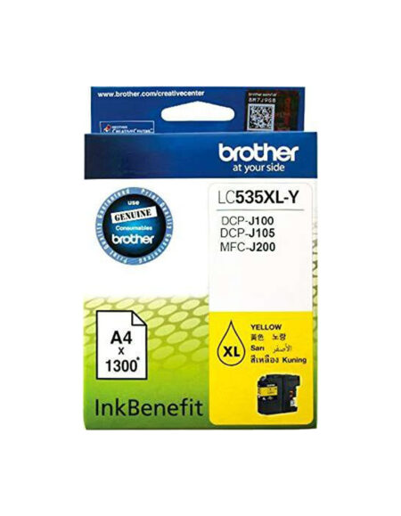 Brother Cartridge Yellow LC535XL