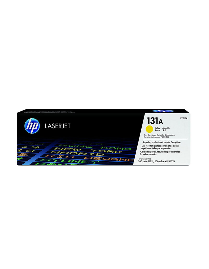 HP Toner Yellow 131A (CF212A) – AlJaffal Centre