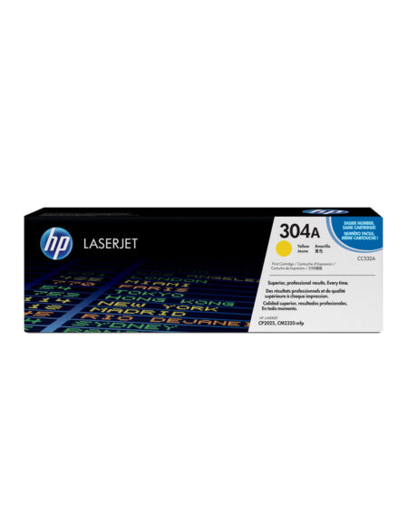 HP Toner Yellow 304A (CC532A)