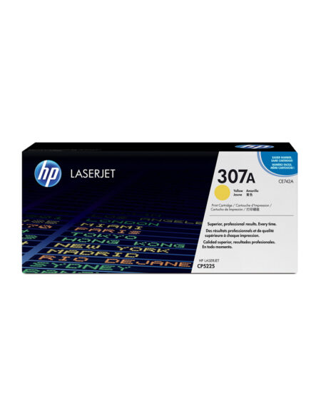 HP Toner Yellow 307A (CE742A)
