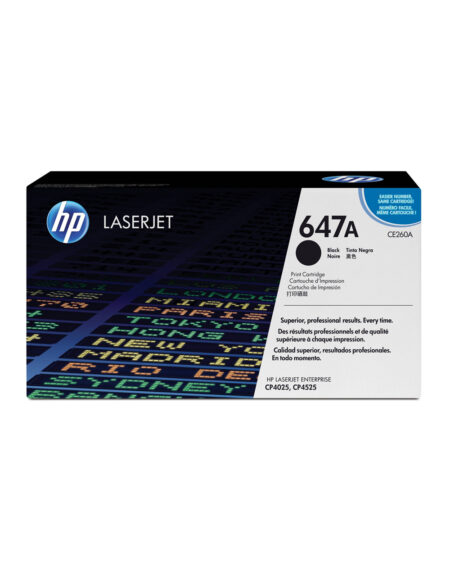 HP Toner Black 647A/CE260A