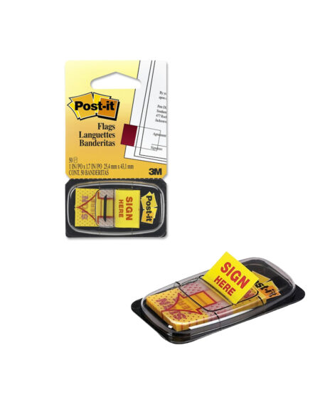 3M Flag "SIGN HERE" 1"Wide