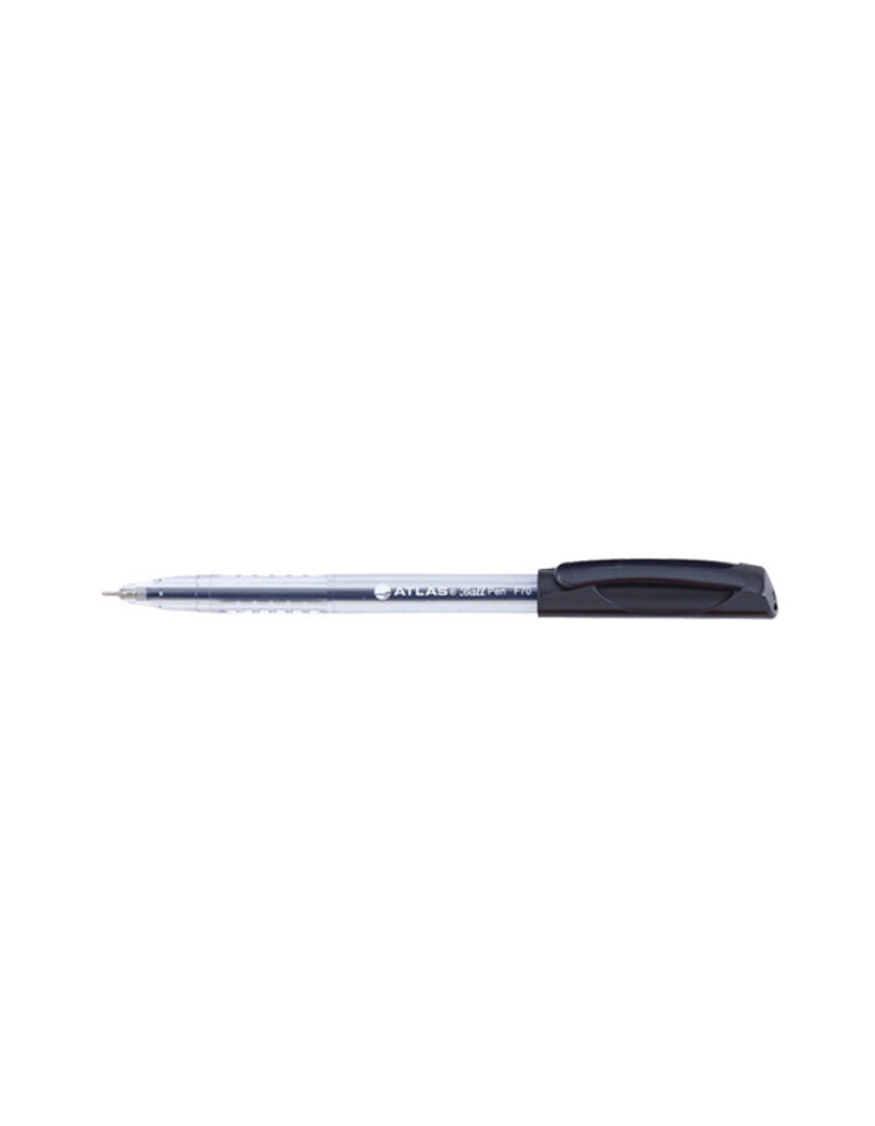 Atlas Ballpoint Pen 0.7 – Black AS-BP100F – AlJaffal Centre