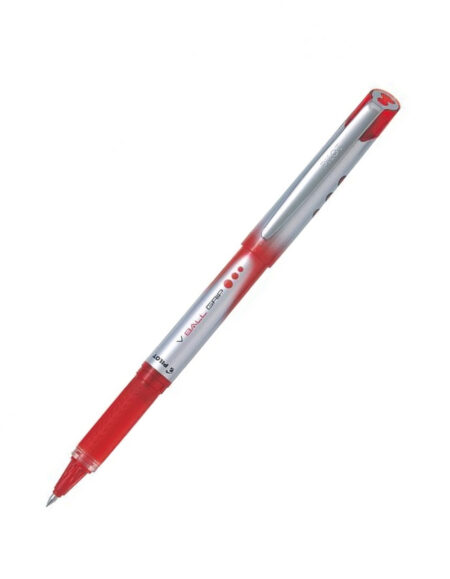 Pilot Liquid Ink Pen V Ball Grip 0.7- Red BLN-VBG7