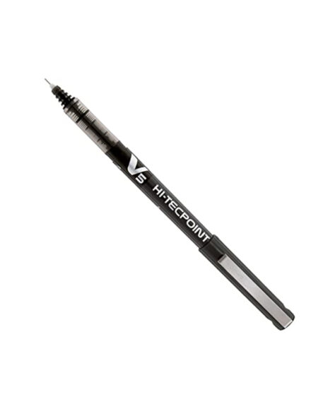 Pilot Liquid Ink Pen V5 Hi-Tecpoint 0.5 - Black BX-V5
