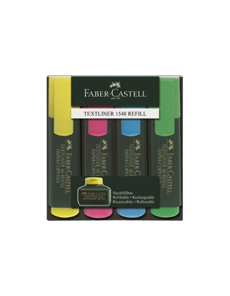 Faber Castell Highlighter (1x4) 1548