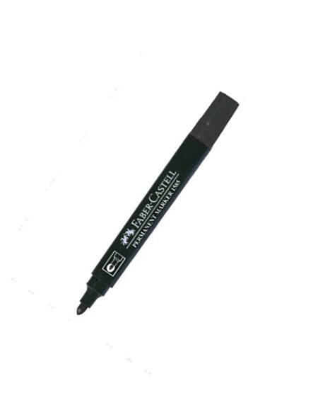 Faber Castell Permanent Marker Bullet - Black 1585