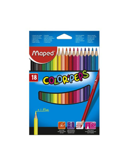 Maped Coloring Pencil Color Peps - Set of 18