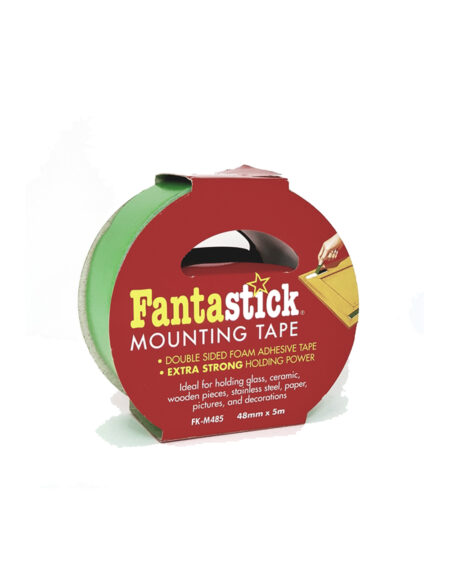 Fantastick Foam Double Sided Mounting Tape - Green 2"x5m
