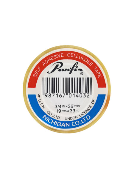 Panfix Clear Tape 3/4"x36yd