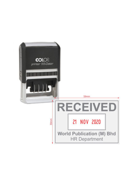 Colop Rubber Stamp Printer 55-DATER