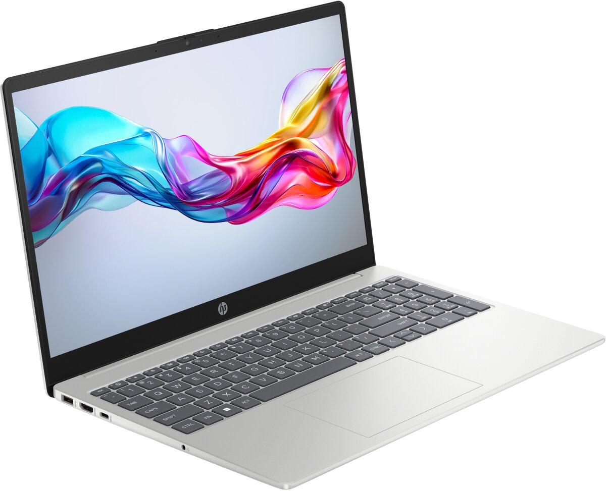 HP Core i5 1334U 16GB RAM 512GB SSD 15.6 Inch FHD Backlit Natural Silver Laptop Model FD0498 - Image 3