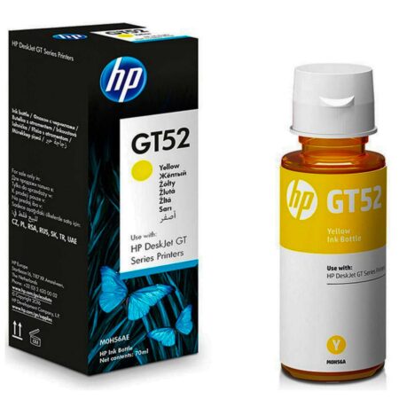 INK BOTTLE HP CARTRIDGE GT52 70ML YL