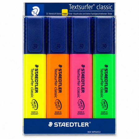Highlighter Staedtler (1x4)