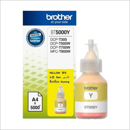 INK BOTTLE BROTHER BT5000Y 48.8ML YL