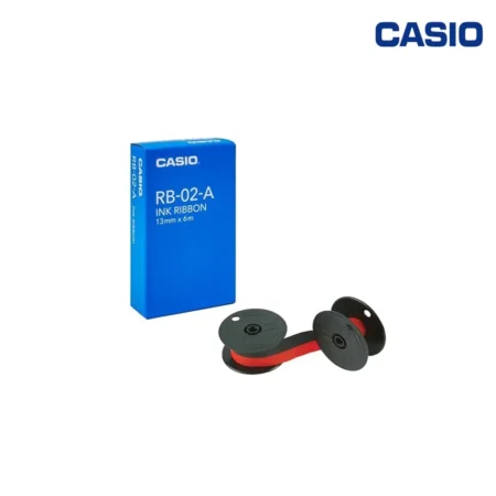 CASIO RB-02-A Ink Ribbon13MMX6MM BK/RD