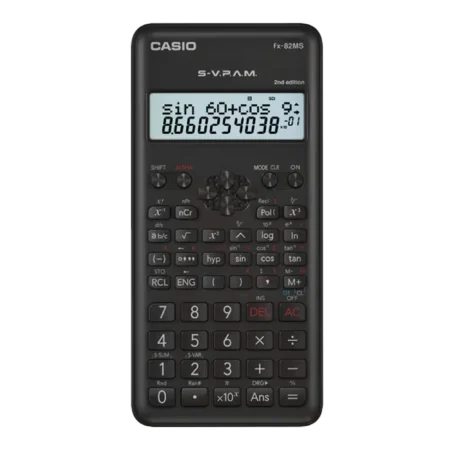 Casio Scientific Calculator, Non Programmable (fx-82MS-2nd Gen)