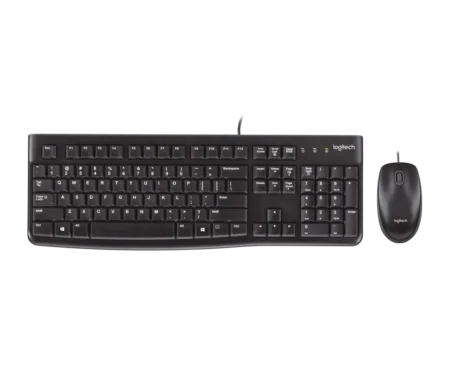 KEYBOARD LOGITECH WIRED W/MOUSE MK120