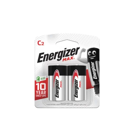 Energizer MAX C2 Battery, 2/Pack