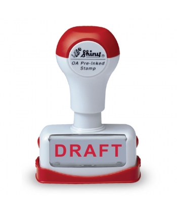 Draft Stamp Shiny Pre-Inked