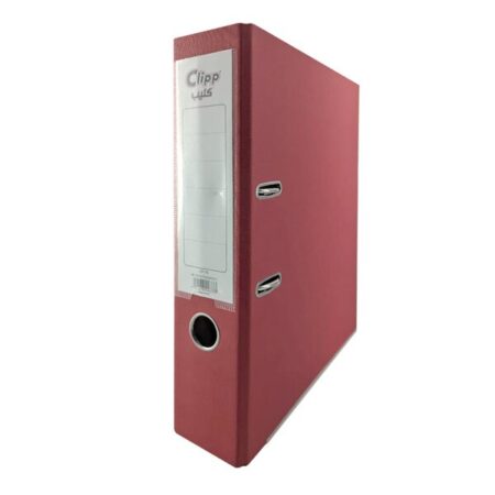Box File 75mm Clipp PVC CP-75 RED