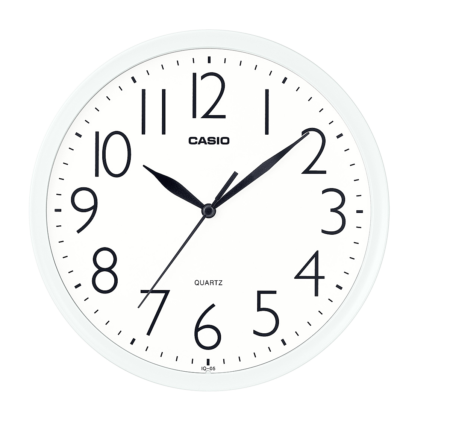 Wall Clock Casio IQ-05-7DF White